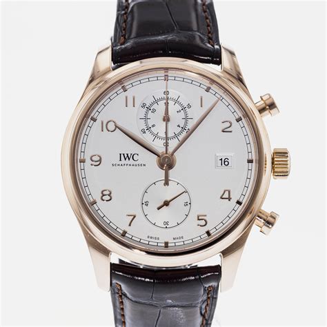 iwc portuguese usato|used iwc portuguese chronograph.